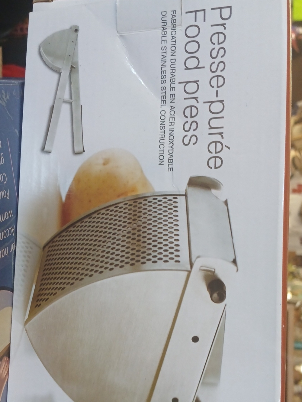 Miu Miu Stainless Steel Food Press - Silver